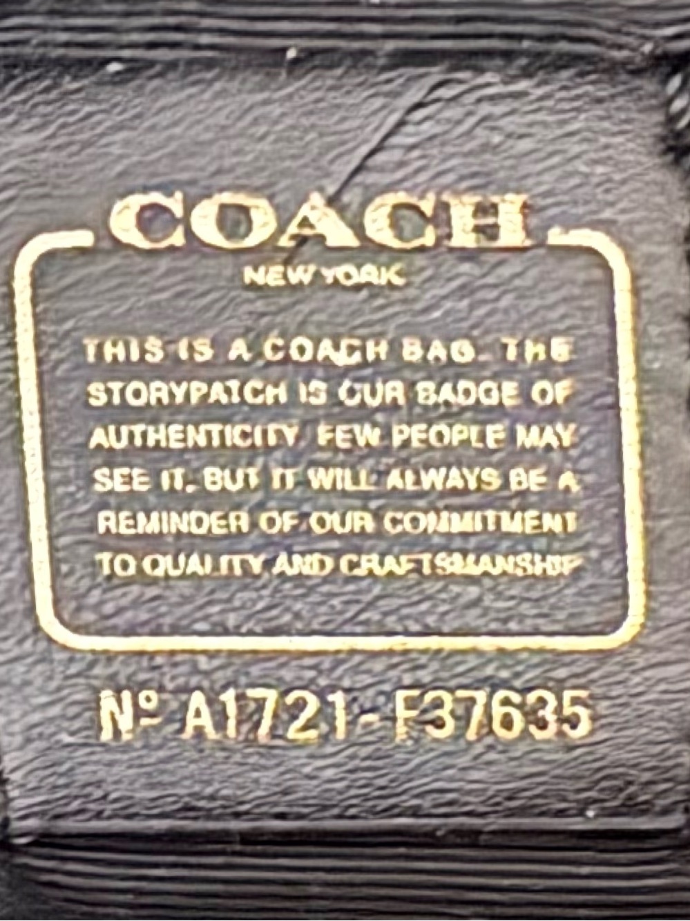 Coach Blake mini carryall. Black Pebbled Leather Satchel with Crossbody Strap - Picture 10 of 12